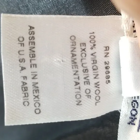 Pendleton Suit womens 18 Gray Herringbone Jacket Pants Luxury Wool vintage - Picture 15 of 16